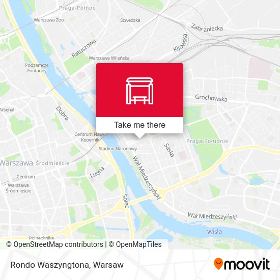 Карта Rondo Waszyngtona