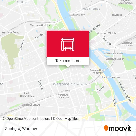 Карта Zachęta