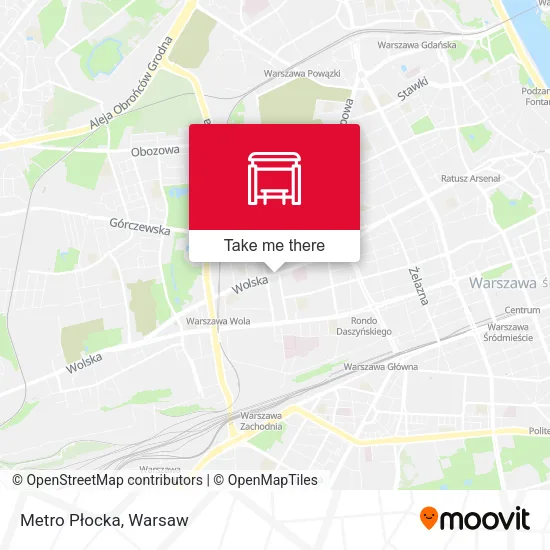 Карта Metro Płocka