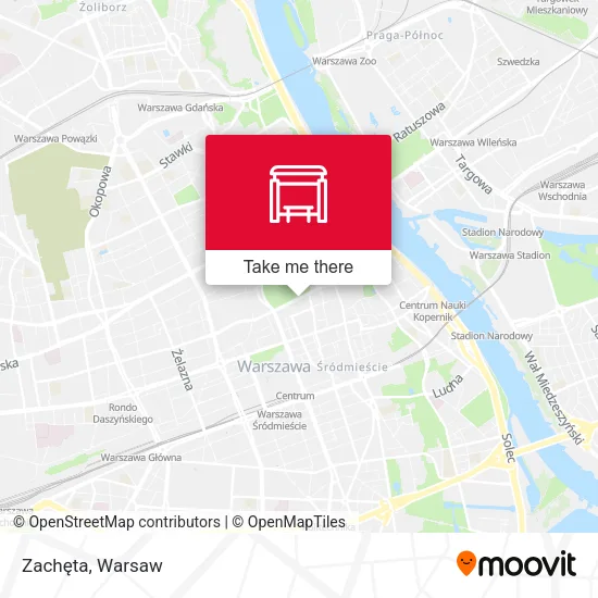 Карта Zachęta
