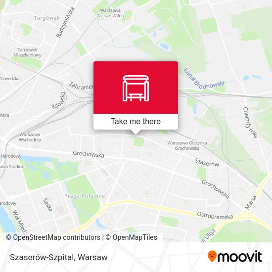 Карта Szaserów-Szpital