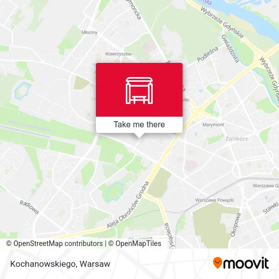 Карта Kochanowskiego
