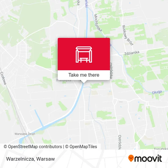 Warzelnicza map