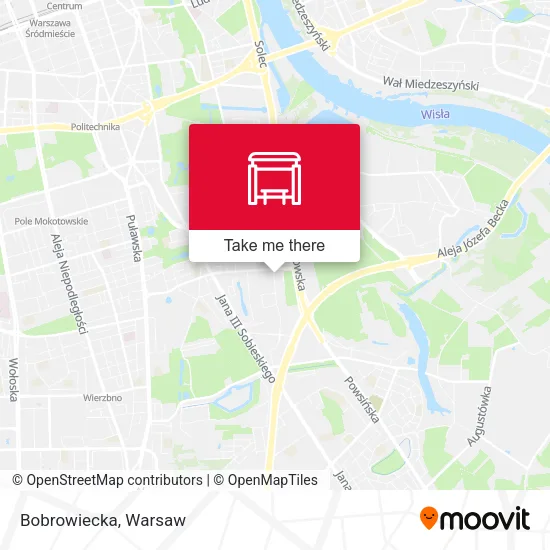 Карта Bobrowiecka