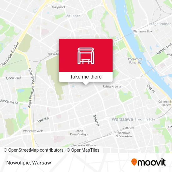 Карта Nowolipie