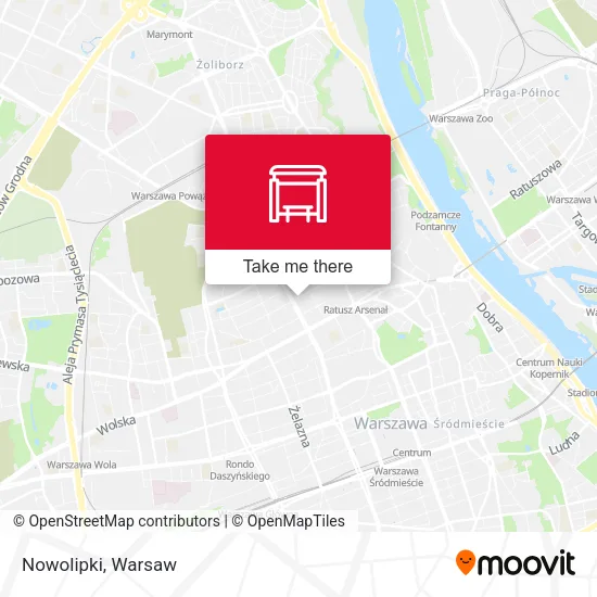 Карта Nowolipki