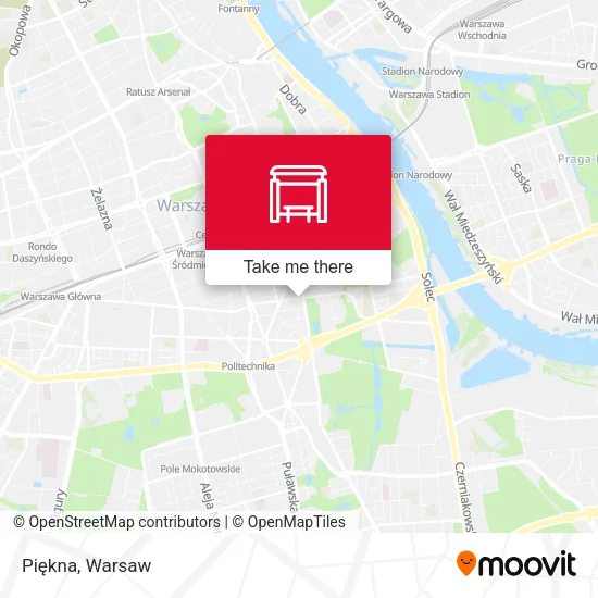 Карта Piękna