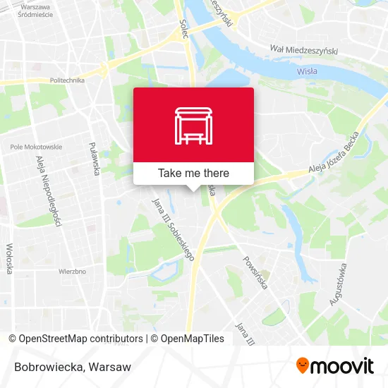 Карта Bobrowiecka