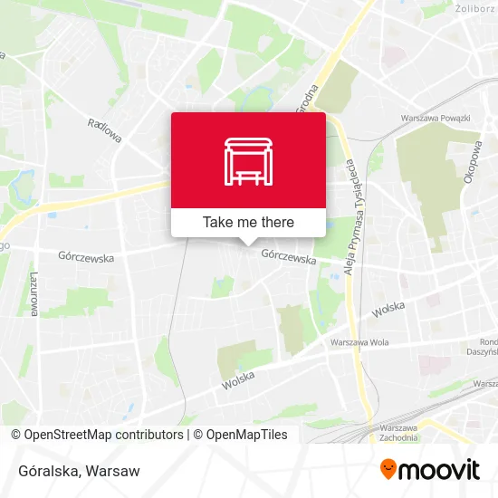 Карта Góralska