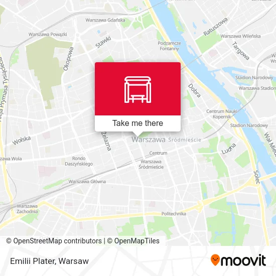 Карта Emilii Plater