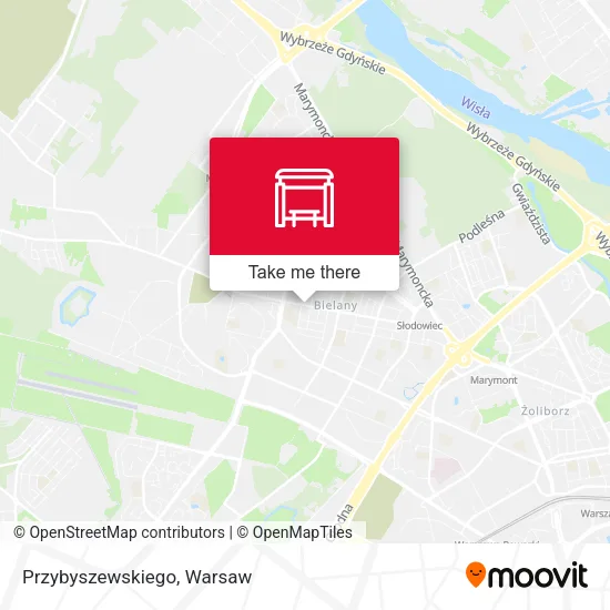 Przybyszewskiego map