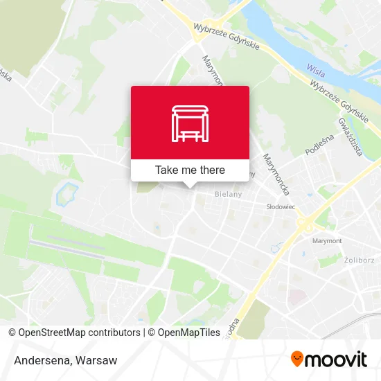 Карта Andersena