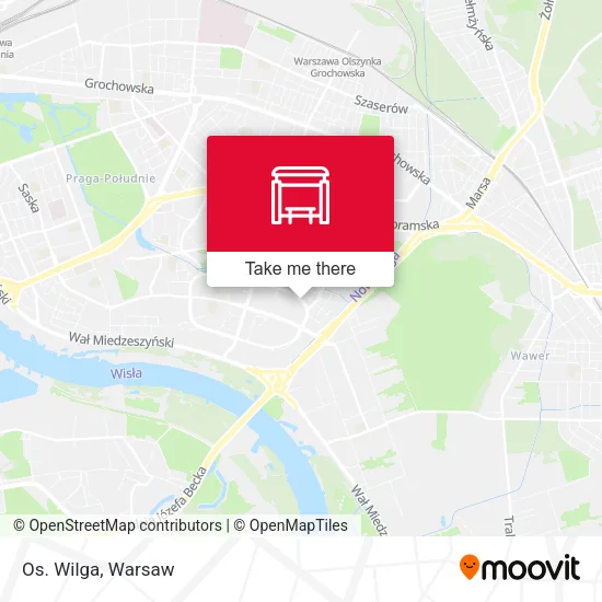 Карта Os. Wilga