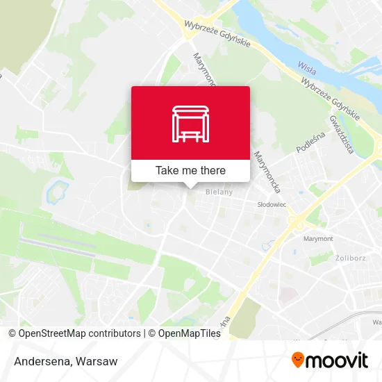 Карта Andersena