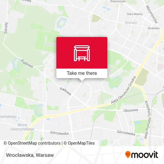 Карта Wrocławska