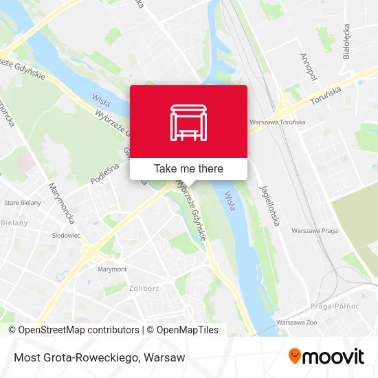 Карта Most Grota-Roweckiego
