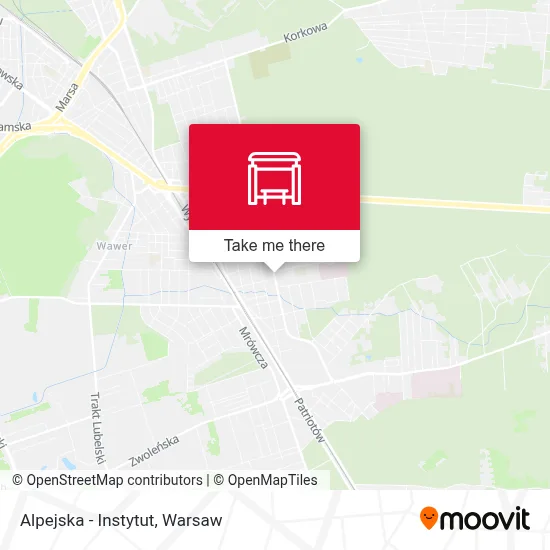 Alpejska - Instytut map