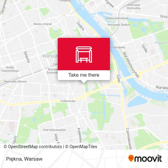 Карта Piękna