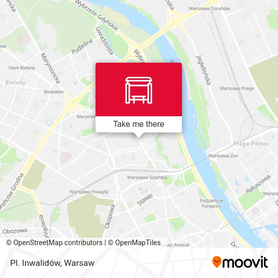 Карта Pl. Inwalidów
