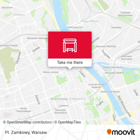 Карта Pl. Zamkowy