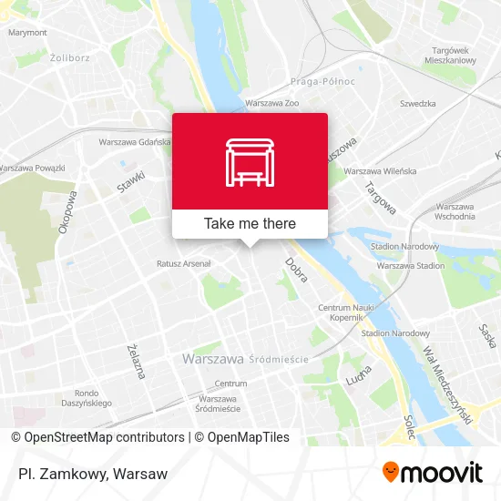 Карта Pl. Zamkowy