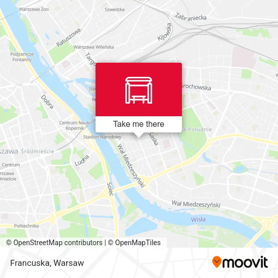 Карта Francuska