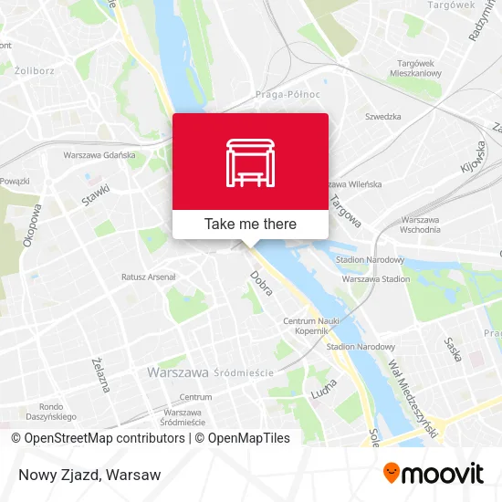 Карта Nowy Zjazd