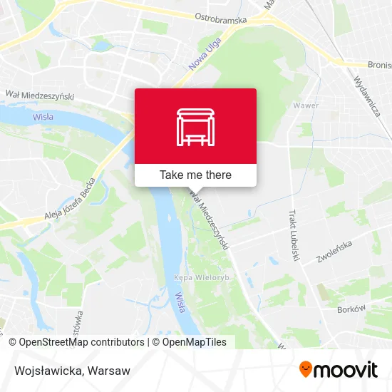 Карта Wojsławicka
