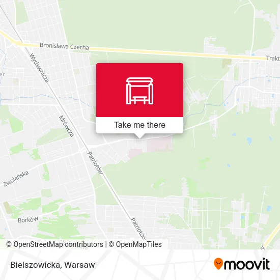 Карта Bielszowicka