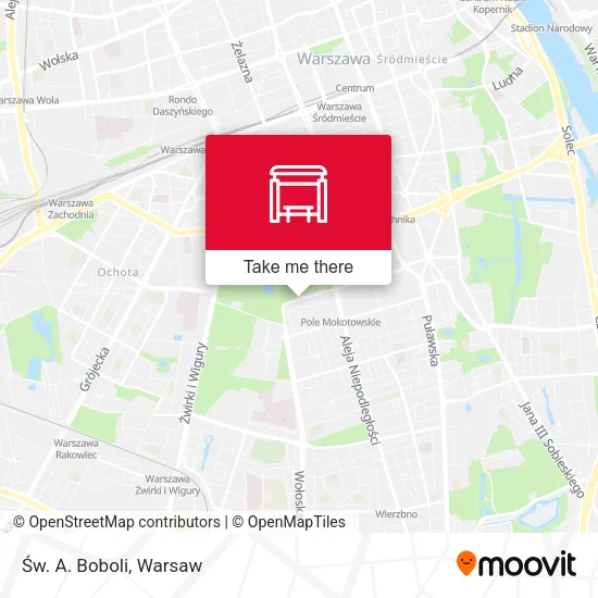 Карта Św. A. Boboli