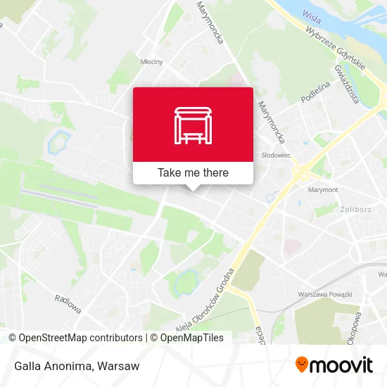 Карта Galla Anonima