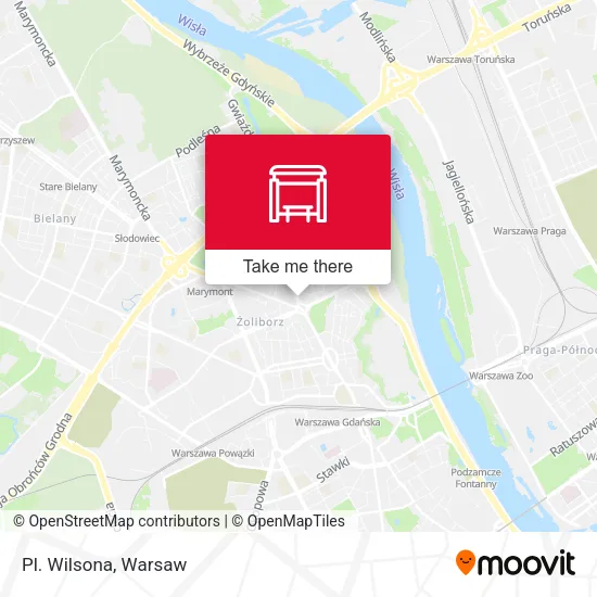 Карта Pl. Wilsona