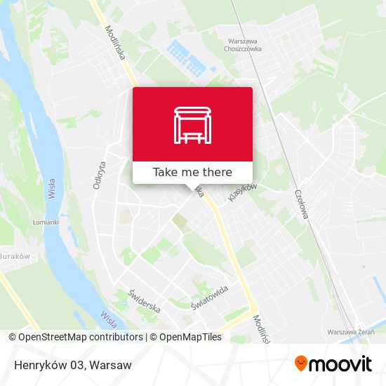 Henryków map