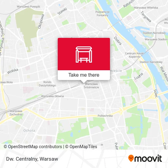 Карта Dw. Centralny