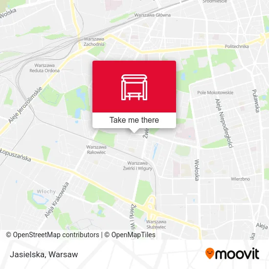 Карта Jasielska