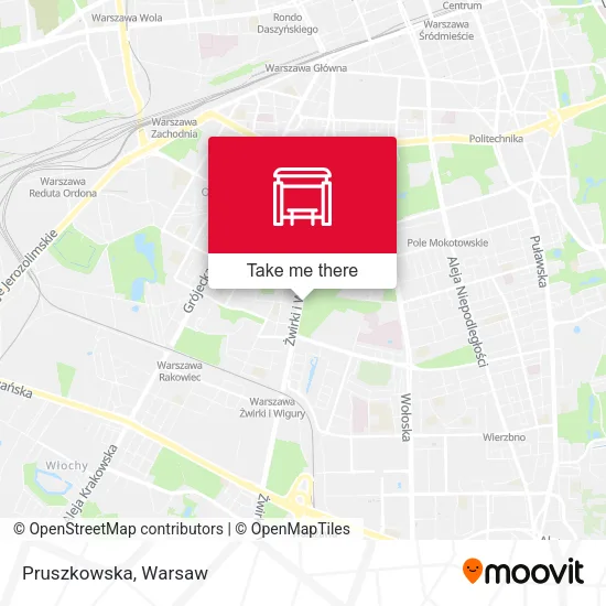 Карта Pruszkowska