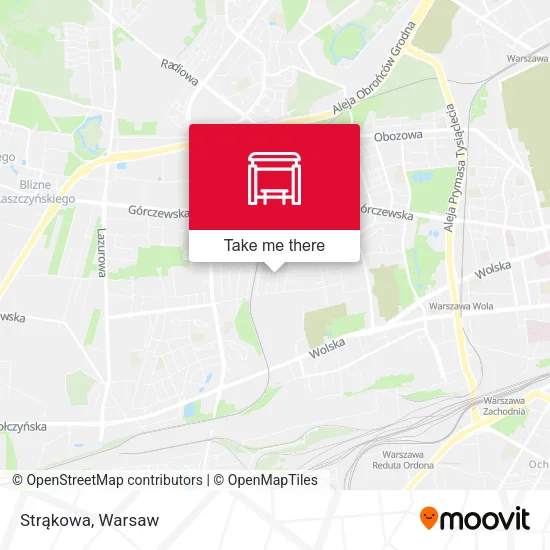 Карта Strąkowa