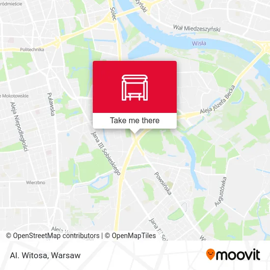 Al. Witosa map