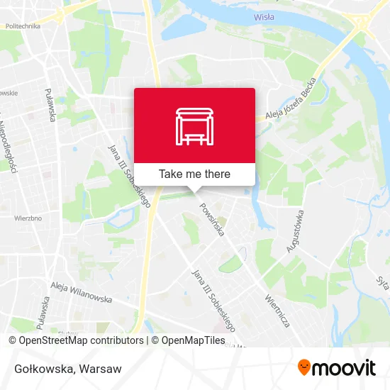 Карта Gołkowska