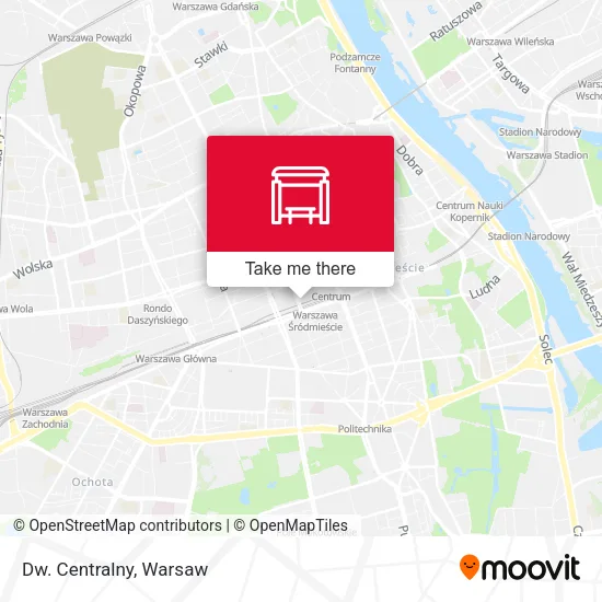 Карта Dw. Centralny