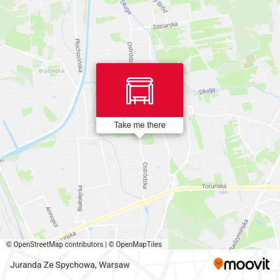 Карта Juranda Ze Spychowa