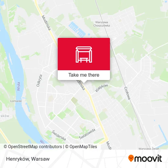 Карта Henryków