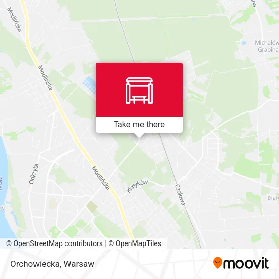Карта Orchowiecka