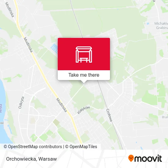 Карта Orchowiecka