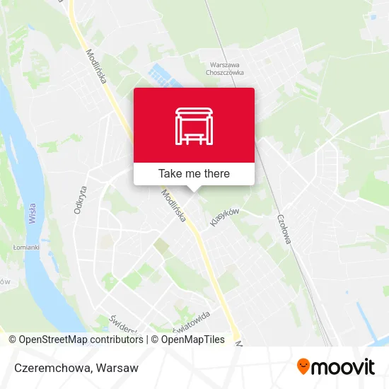 Карта Czeremchowa
