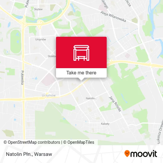 Карта Natolin Płn.