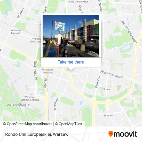 Rondo Unii Europejskiej map