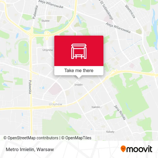 Карта Metro Imielin