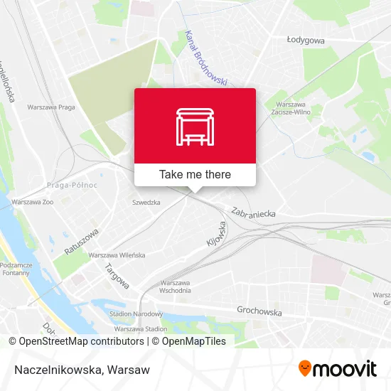 Карта Naczelnikowska