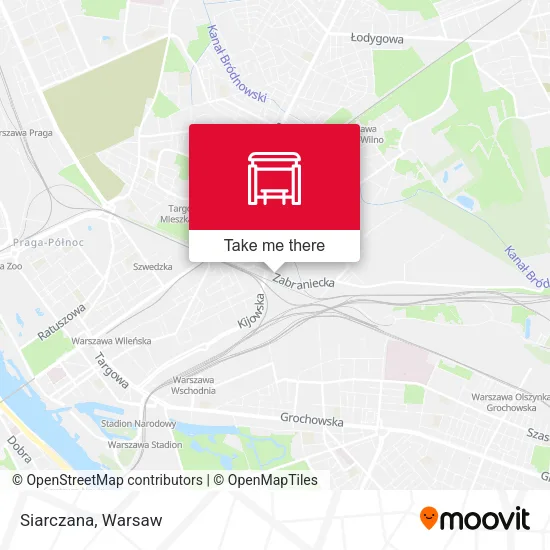 Карта Siarczana